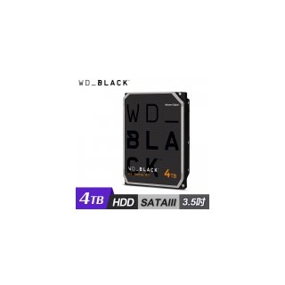【WD 威騰】WD4005FZBX 4TB BLACK 3.5 吋 電競硬碟