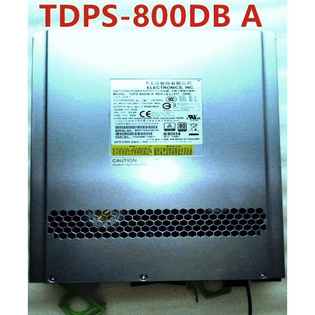 TDPS-800DB A CA05967-1651 800W DX60S3富士通STORAGE 存储櫃电源模組