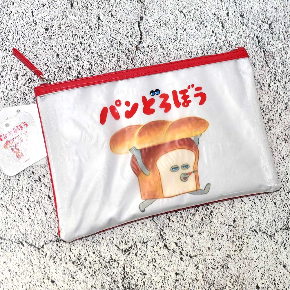 麵包小偷 多功能包 筆袋 化妝包 拉鍊包 日本正版