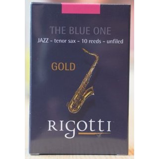 ♪LC 張連昌薩克斯風♫ 『法國 Rigotti The Blue One Tenor 次中音竹片』Gold Jazz 系列