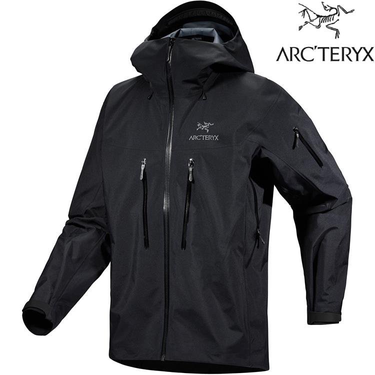 Arcteryx 始祖鳥 Alpha SV 男款 GORE-TEX 防水外套/登山雨衣 X000007555 黑 Black