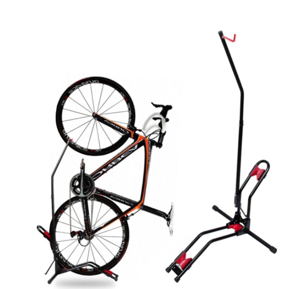 運動收納哥 黑紅 腳踏車車架 自行車車架 立車架 置車架 自行車展示架