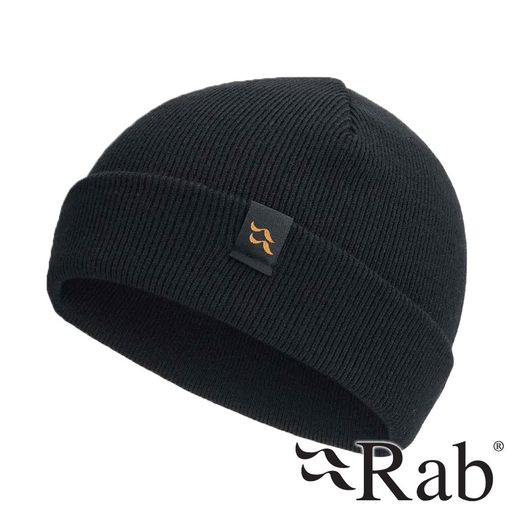 【RAB 英國】Adzuki Beanie針織毛帽『黑』QAB-23 戶外 露營 登山 健行 休閒 時尚 保暖 針織毛帽