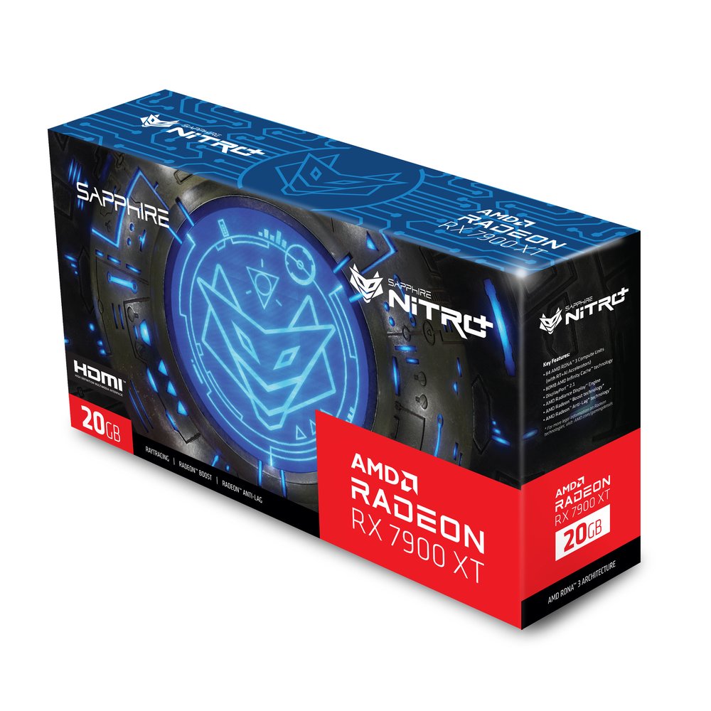 現貨 SAPPHIRE NITRO+ AMD Radeon RX 7900 XT 20GB_超白金_加贈藍寶信仰小物