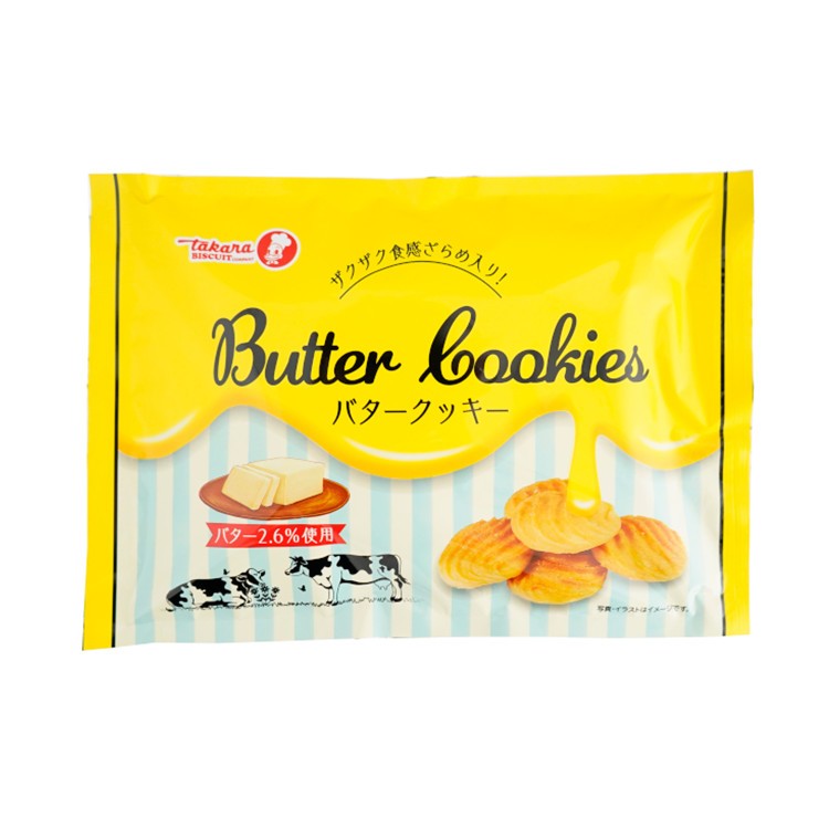 +東瀛go+ 寶製果 TAKARA 奶油風味餅乾 160g butter cookies 餅乾 日本必買 日本原裝