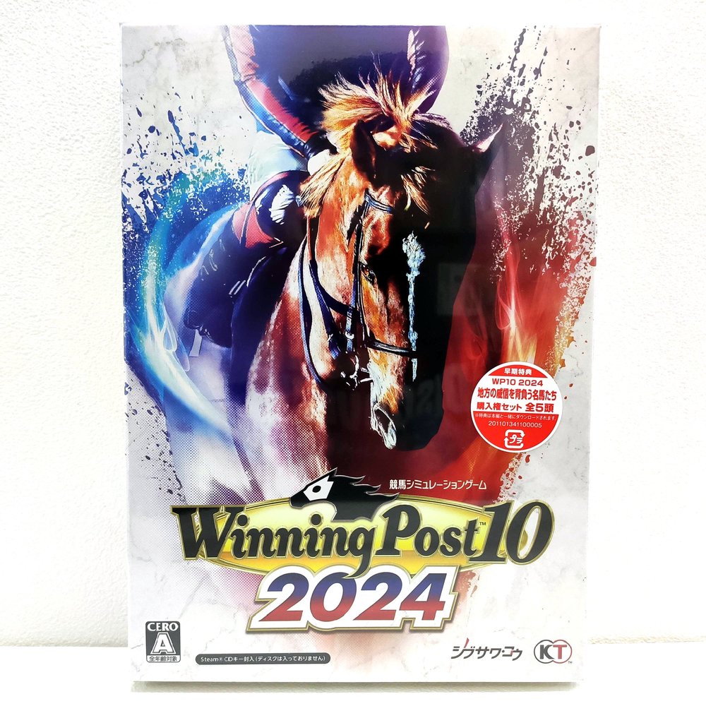 PC版 電腦版 賽馬大亨 10 2024 Winning Post 10 2024 純日版