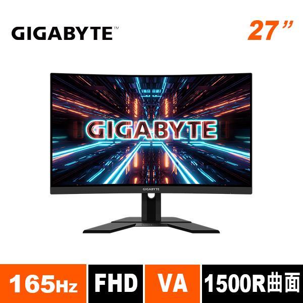 (聊聊享優惠) 技嘉GIGABYTE G27FC A 27型 165Hz 曲面電競螢幕(台灣本島免運費)