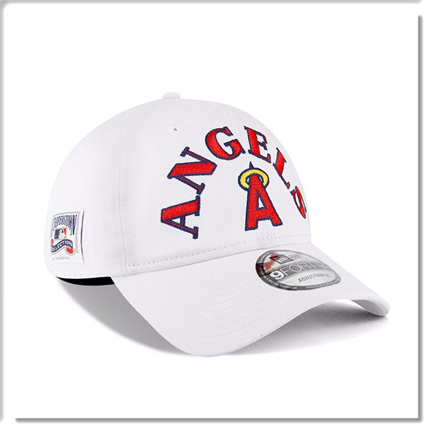 【ANGEL NEW ERA】NEW ERA MLB 洛杉磯 天使 白色 復古 軟板 9FORTY 老帽 古著