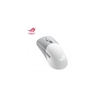【ASUS 華碩】ROG Keris Wireless AIMPOINT 無線電競滑鼠 白色