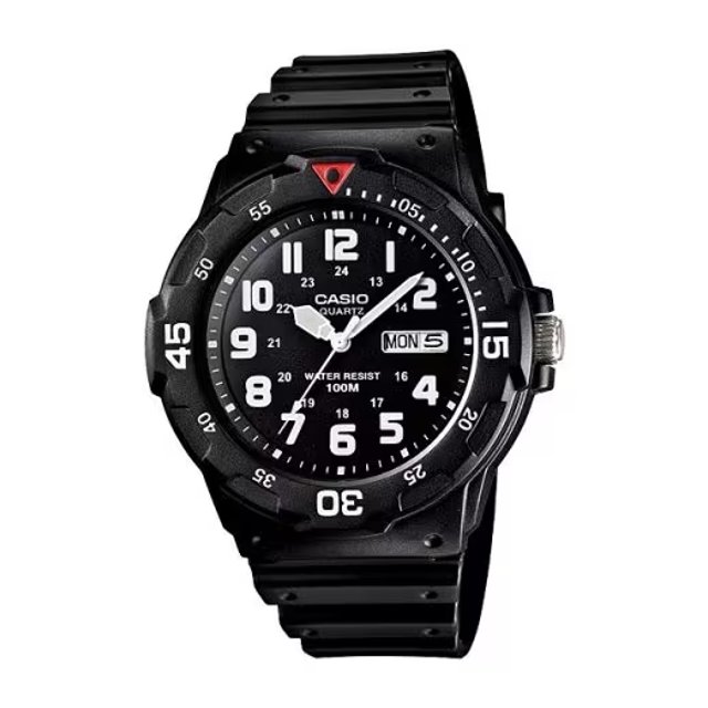 CASIO卡西歐 G-SHOCK MRW-200H-1BV 黑色時尚運動腕錶47.9×44.6×11.6mm