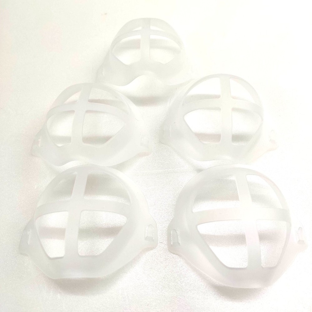 3D 造型 口罩架 - 5入 3D立體口罩支架 可重複使用可水洗(UE4)