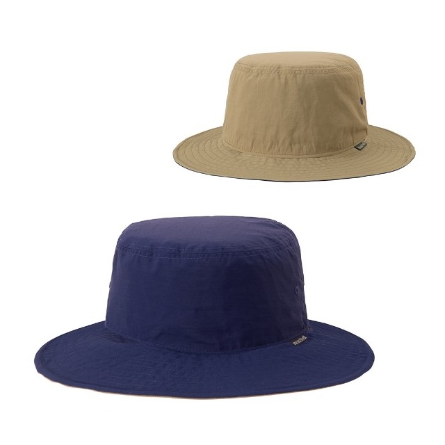 Mont-bell Reversible Hat 雙面防曬圓盤帽-海軍藍/棕 1118694-NV 游遊戶外Yoyo Outdoor