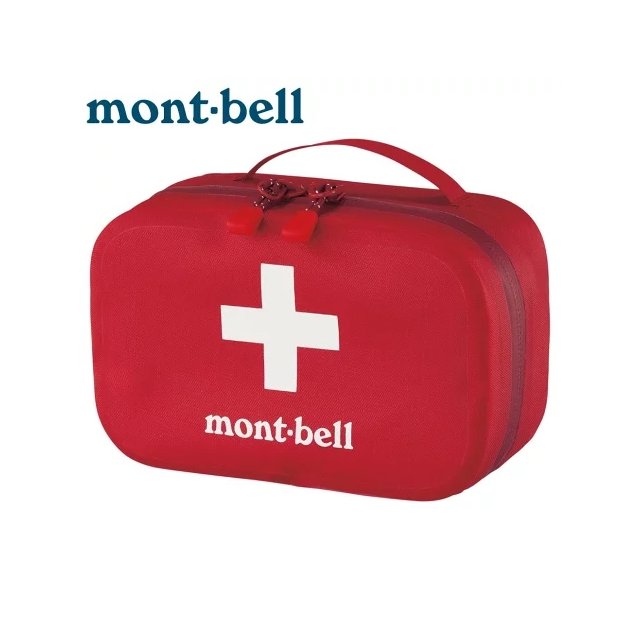 日本 mont-bell First Aid Pouch S 急救包 紅 # 1133184RD