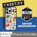 CASETiFY iPhone 15 Pro Max 磁吸耐衝擊保護殼-小恐龍貼紙