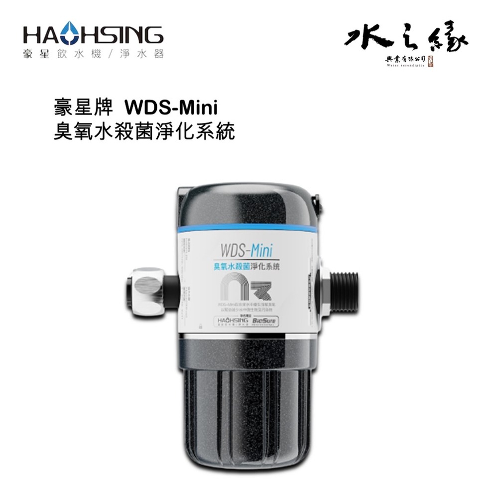 【水之緣】豪星牌 WDS-Mini 臭氧水殺菌淨化系統 臭氧水機 含基本安裝