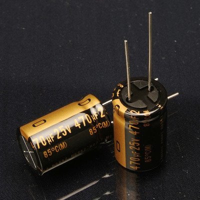尼吉康nichicon MUSE發燒音頻KZ電解電容470UF/25V