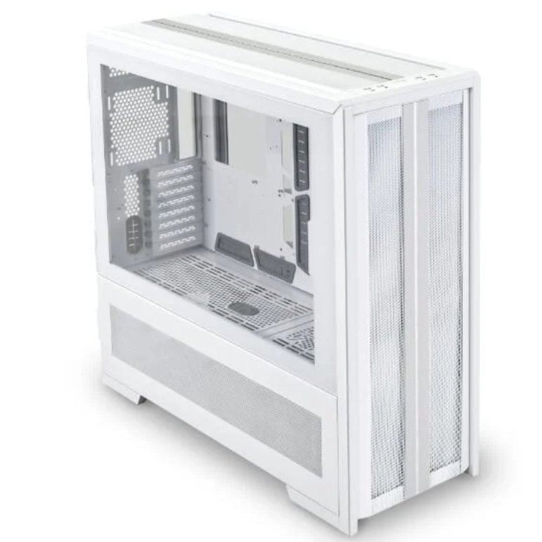 LIAN LI 聯力 V3000 PLUS 支援E-ATX+MINI-ITX雙系統雙玻璃透側機殼(白)