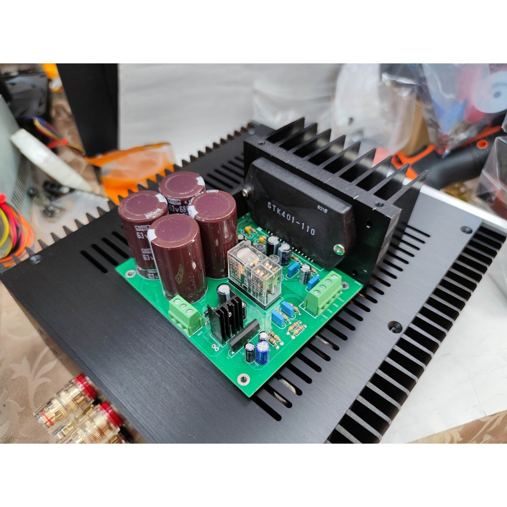 STK401-110 70WX2發燒功放板套件成品 硬扛 LM3886 TDA7293