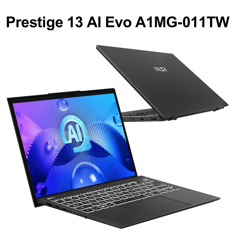 MSI微星 Prestige 13 AI Evo A1MG-011TW商務筆電(Ultra 7 155H/32G/1TB/13.3/2.8K/W11P)