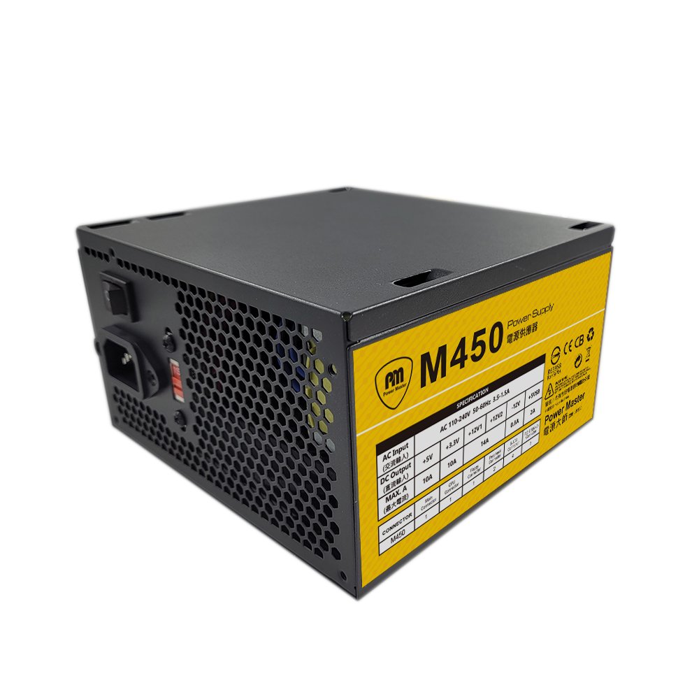 米特3C數位–Power Master 亞碩 M450 白牌 電源供應器