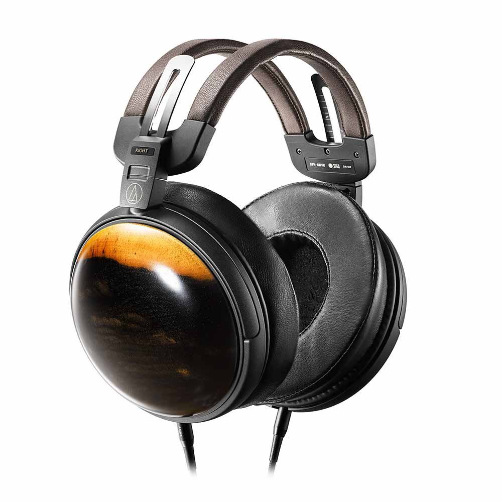 志達電子 日本鐵三角 Audio-Technica 「黑柿木」 ATH-AWKG 耳罩式耳機 限量販售