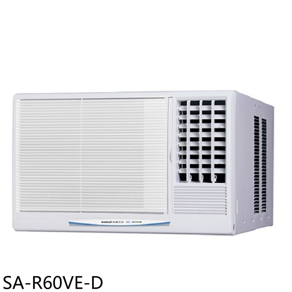 《可議價》SANLUX台灣三洋【SA-R60VE-D】變頻右吹福利品窗型冷氣(含標準安裝)