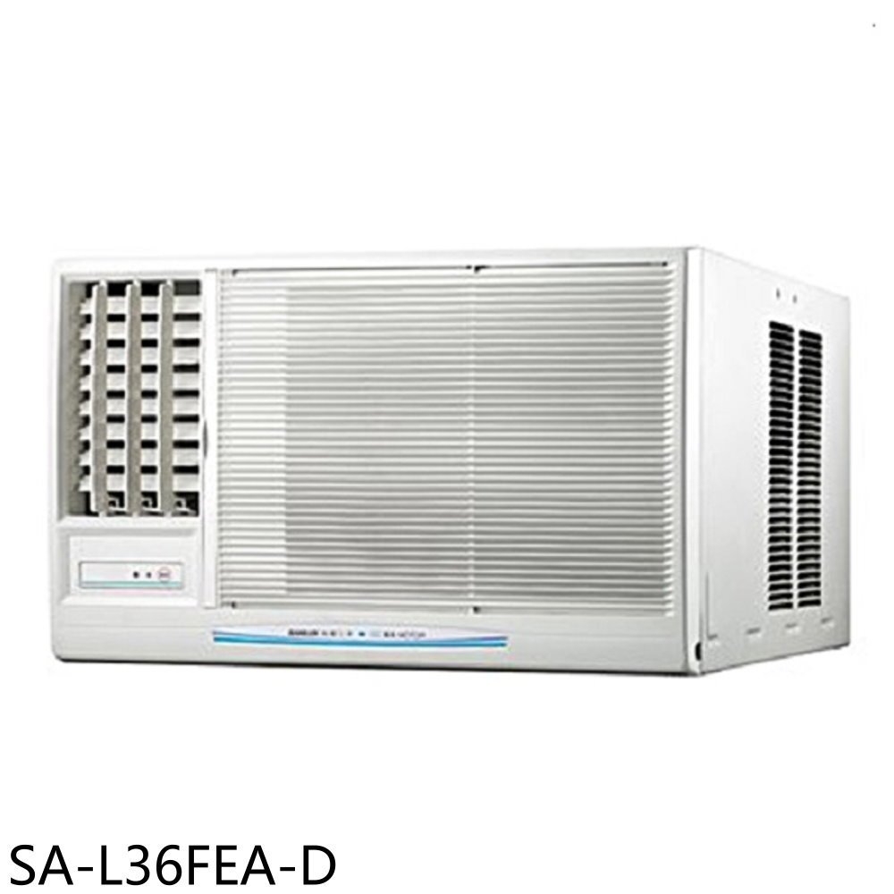 《可議價》SANLUX台灣三洋【SA-L36FEA-D】定頻左吹福利品窗型冷氣(含標準安裝)