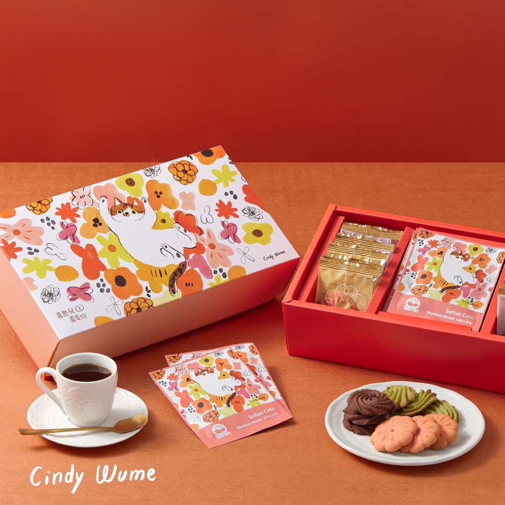 【喜憨兒】啡嚐甜蜜．咖啡餅乾禮盒