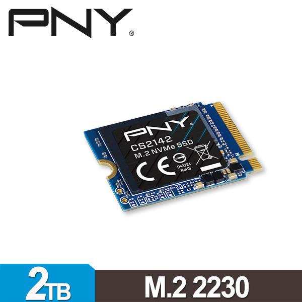 PNY CS2142 2TB M . 2 2230 PCIe 4 . 0 SSD 內接固態硬碟