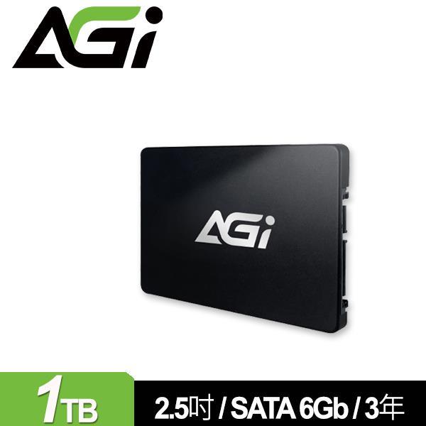 AGI 亞奇雷 AI238 1TB 2 . 5吋 SATA SSD 內接固態硬碟