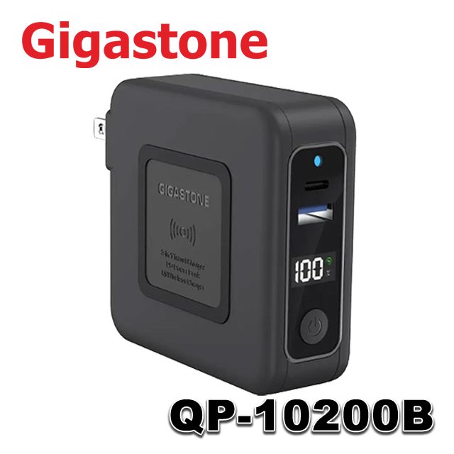 【MR3C】含稅 Gigastone 10000mAh QP-10200B Qi 無線 行動電源 無線充電