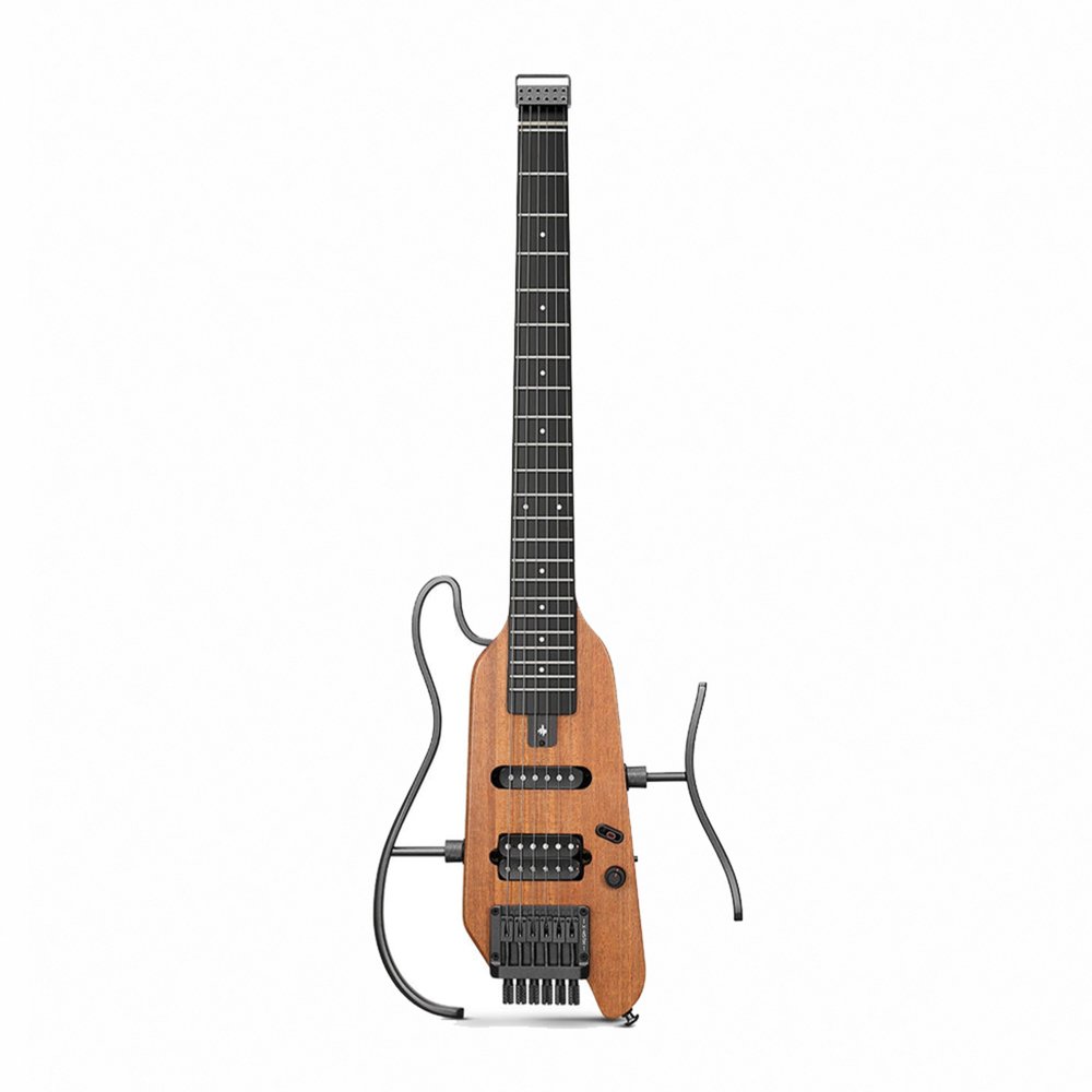 亞洲樂器 Donner HUSH-X 便攜式 靜音電吉他 原木、旅行吉他