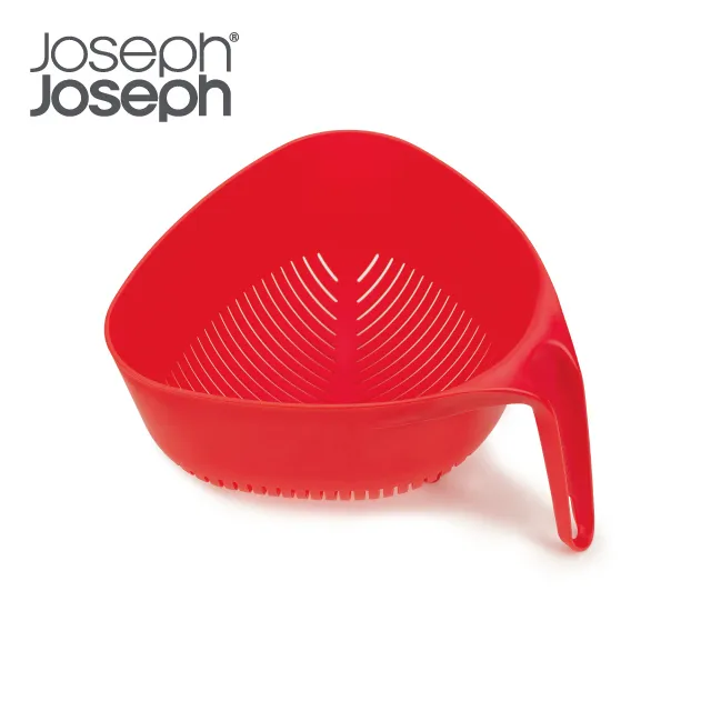 【貼心實用】Joseph Joseph Duo 瀝水籃 (紅)