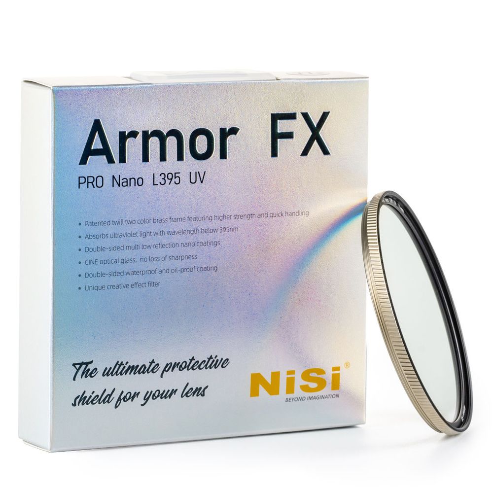 【預購中】NISI Amor FX PRO Nano L395 UV 防爆UV鏡【72mm】