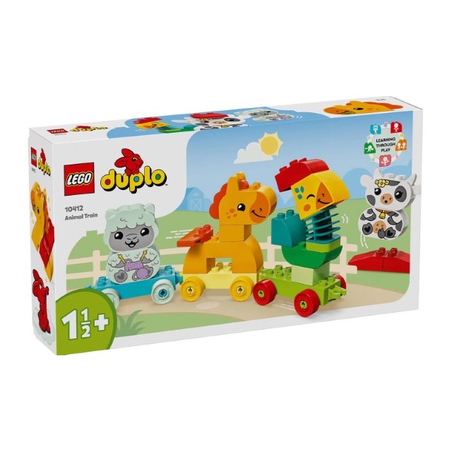 樂高LEGO DUPLO 動物火車 10412 TOYeGO 玩具e哥
