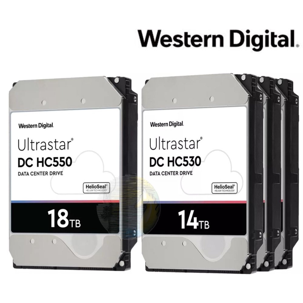 WD HC570 22TB Ultrastar 企業級硬碟 20TB HC550 18TB 16TB HC320 8TB($6888)