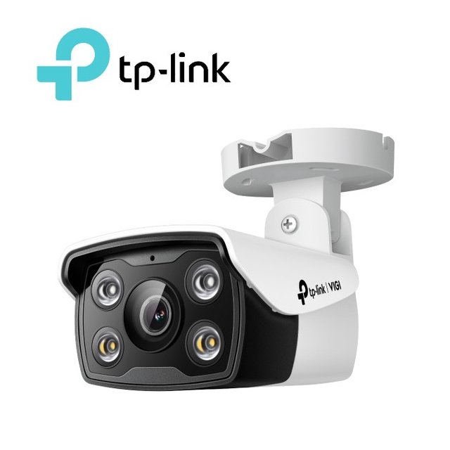 【含稅公司貨】TP-LINK VIGI C340 4MP 戶外全彩槍型 PoE 網路攝影機 IP CAM 防水防塵($3599)