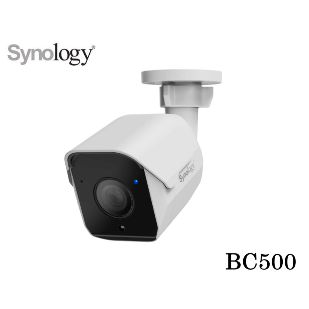 【贈128G記憶卡】Synology群暉 BC500子彈型5MP室外網路攝影機AI監控Camera POE IP CAM($7499)