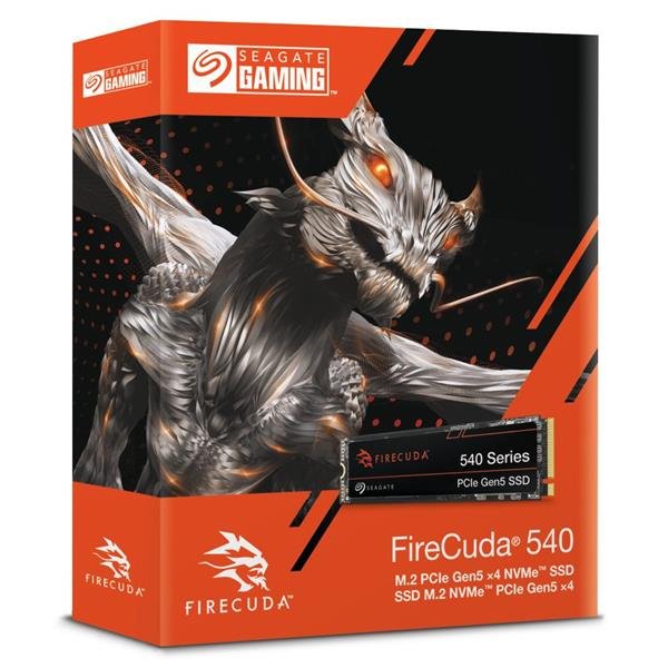 【含稅公司貨】希捷SEAGATE FireCuda 540 Gen5 PCIe 5.0 2TB 1TB SSD固態硬碟($11490)