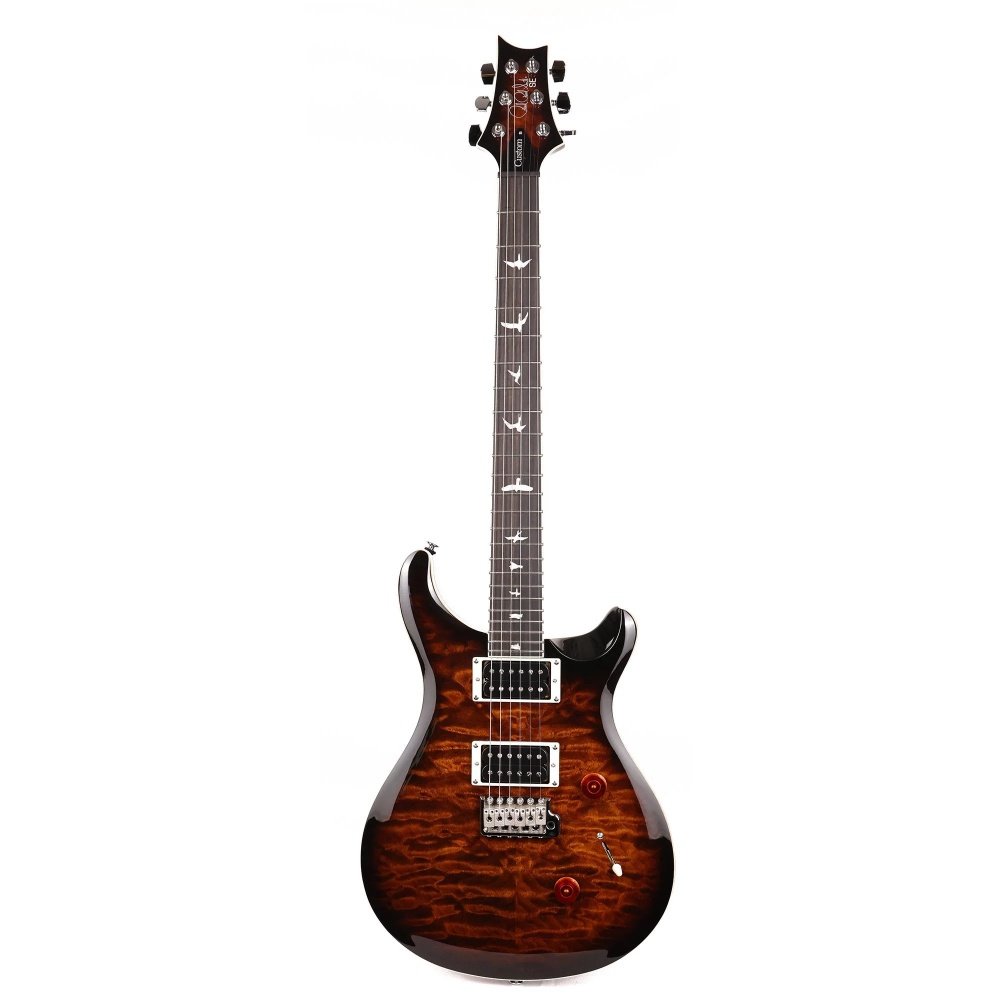《民風樂府》PRS SE Custom 24 Quilt 電吉他 Black Gold Burst 黑金漸層塗裝 全新品公司貨
