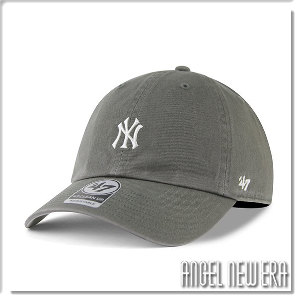 【ANGEL NEW ERA】47 brand MLB NY 紐約 洋基 鐵灰色 小標 軟板 老帽 棒球帽 穿搭 潮流