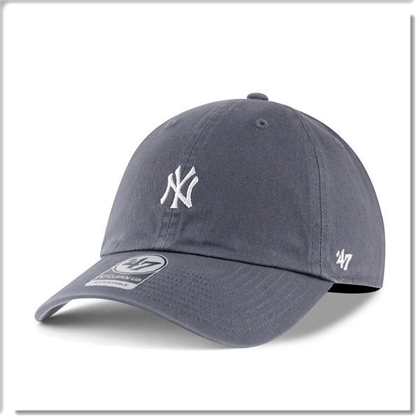 【ANGEL NEW ERA】47 brand MLB NY 紐約 洋基 灰藍色 小標 軟板 老帽 棒球帽 穿搭 潮流