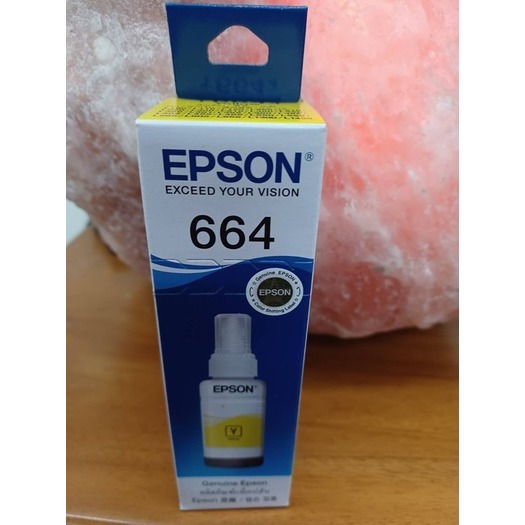 EPSON T664/T6644/T664400黃色原廠墨水匣L100/L110/L120/L200/L210/L220/L300/L310/L350/L355/L360/L365/L455/L550/L555/L565/L1300