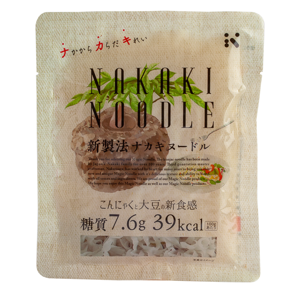 【NAKAKI】蒟蒻纖食 義大利麵-寬麵 (180g/包) #日本產