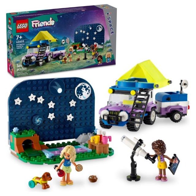 樂高LEGO FRIENDS 觀星露營車 42603 TOYeGO 玩具e哥