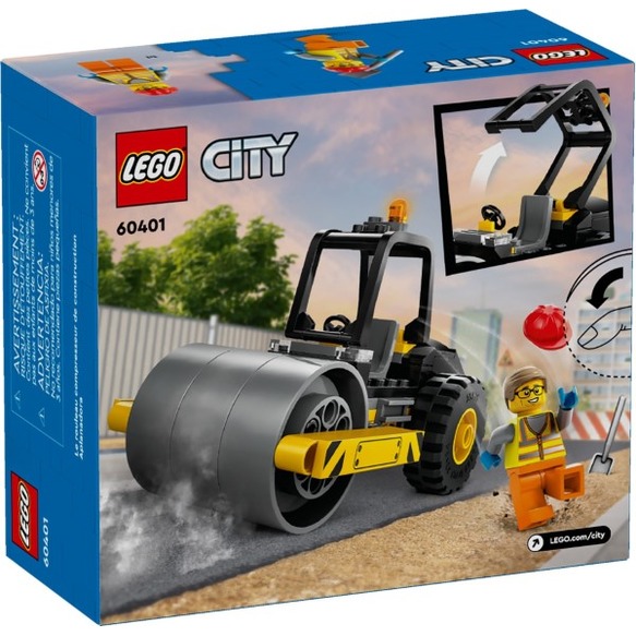 樂高LEGO CITY工程蒸氣壓路機 60401 TOYeGO 玩具e哥