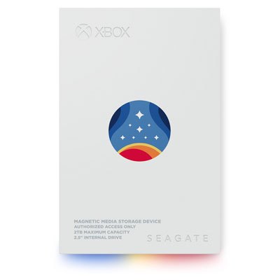 SEAGATE XBOX StarField 限定版 Gaming Drive, 2.5吋2TB 外接硬碟(RGB LED) STMJ2000400