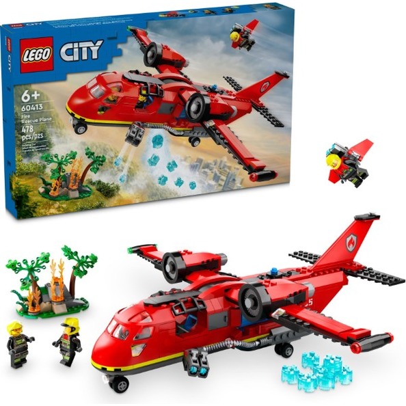 樂高LEGO CITY 消防救援飛機 60413 TOYeGO 玩具e哥