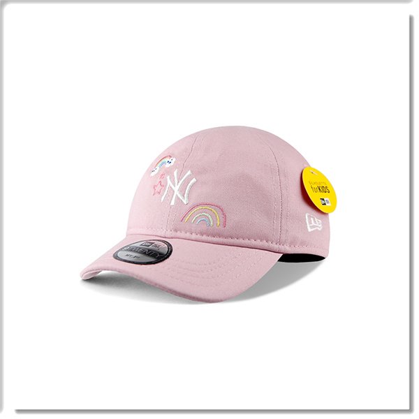 【ANGEL NEW ERA】MLB NY 紐約 洋基 INFANT 軟版 嬰兒帽 少女粉 彩虹 9TWENTY 不可調