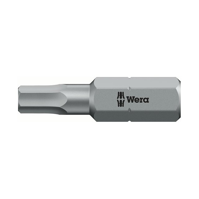 Wera 840/1 7/32 英制 六角起子頭 25mm 135079
